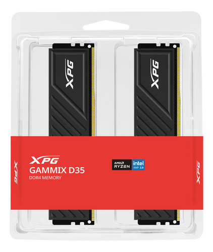 Memoria Ram 16gb Ddr4 3200mhz Adata Gammix D35 Negro