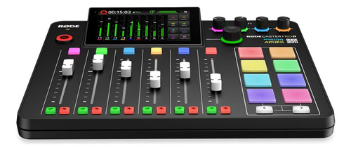 Estúdio De Produção De Áudio Rode Rodecaster Pro Ii W/ Case