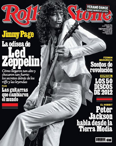 Revista Rolling Stone N°178 Enero 2013 Led Zeppelin J. Page