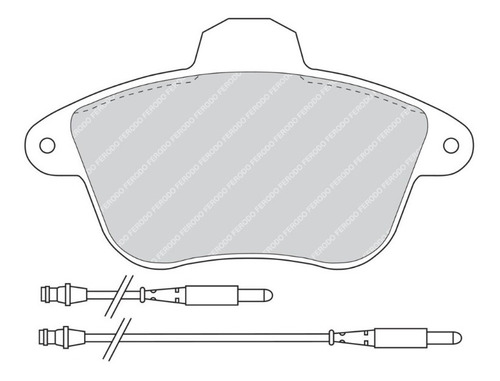 Pastillas De Freno Peugeot 605 90/94 - Citroen Xm 90/96