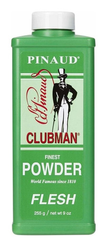 Clubman Pinaud Finest Talc Tinte De Carne, 9 Onzas (paquete