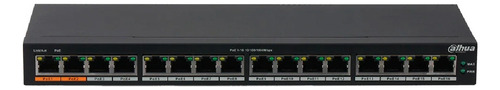 Dahua Pfs3016-16gt-190 Switch Poe Gigabit 16 Puertos 190w