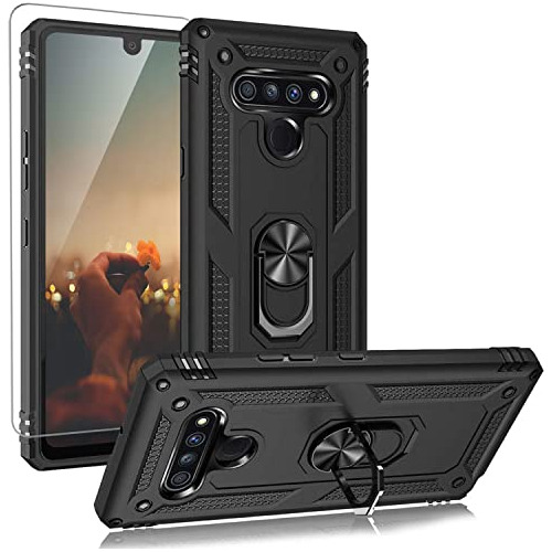 Funda Para LG Stylo 6 Negro Plastico-02