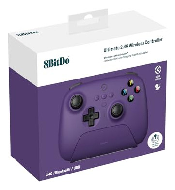 8bitdo Ultimate Wireless Controller Con Dock Para Pc Y Andro