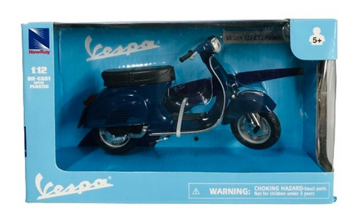 Moto New Ray Vespa Escala 1:12 Die-cast New Ar1 41015 Ellobo