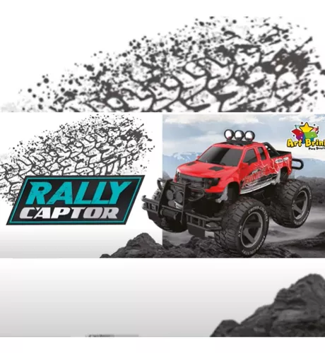 Carro Controle Remoto Rally Captor Art Brink Recarregável