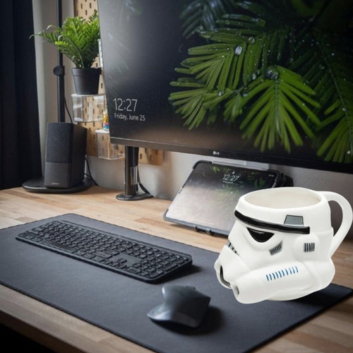 Taza Star Wars Trooper 3d: La Fuerza En Tu Taza