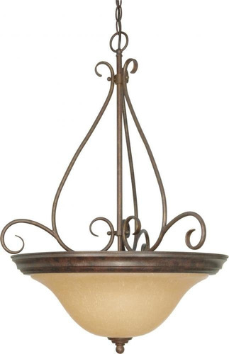 Sonoma Bronze Castillo Candelabro De Tres Luces Con Vidrio C