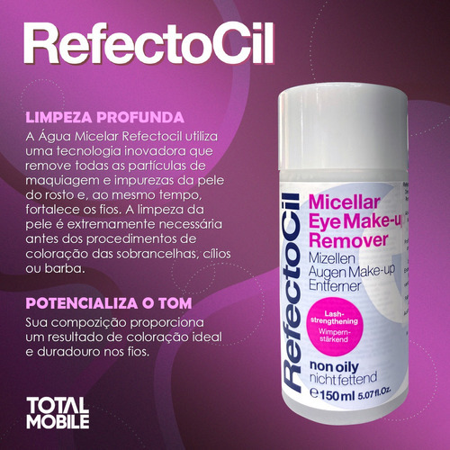 Demaquilante Água Micelar Removedor Maquiagem Make Skincare