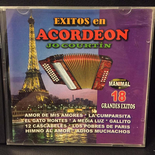 Cd Tango Exitos En Acordeon, Jo Courtin