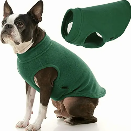 Gooby stretch fleece dog vest discount