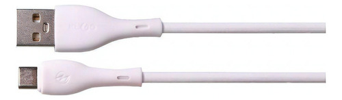 Cable de datos USB tipo C blanco Klogo S-103