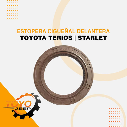 Estopera De Cigueñal Delantera Toyota Terio Starlet