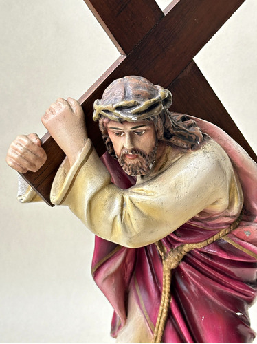 Imagen Jesús Nazareno Estatua 30 Cm Sin Envio