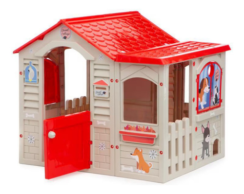 Casita De Juegos Infantil Para Casa Jardín Exteriores