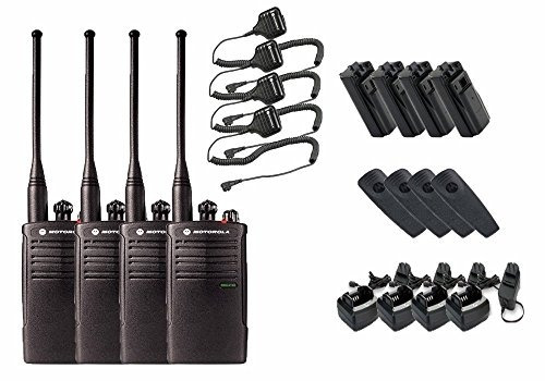 Motorola Rdu4100 Business Two Way Radios With Hkln4606 Spea