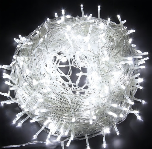 Tira De Luces Led Serie 1000 Leds 50 Metros Luz Led Calida Luz Blanco Cálido