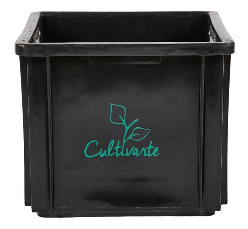 Imagen 2 de 3 de Módulo Extra 32 Litros Negro Para Compostera Cultivarte
