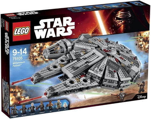 Lego Star Wars Millenium Falcon 75105 Año 2015 - 1329 Pz