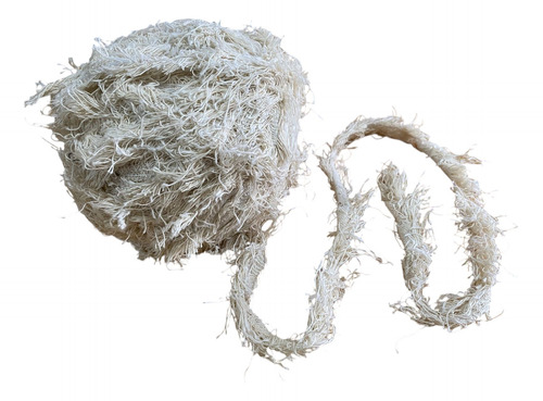 Totora Handira Cruda ¡ovillada Por 10kg! Crema
