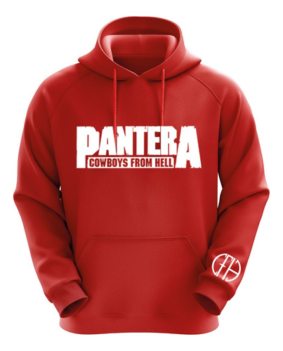 Polerón Rojo Pantera Diseño 2