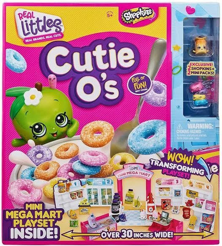 Shopkins Cutie Os Super Mart Real Littles Mini Pack Tienda