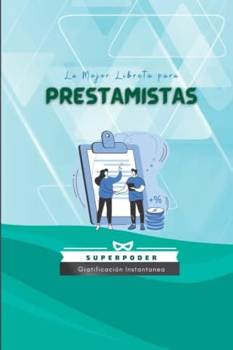 Libro: La Mejor Libreta Para Prestamistas: Mantén Un Registr