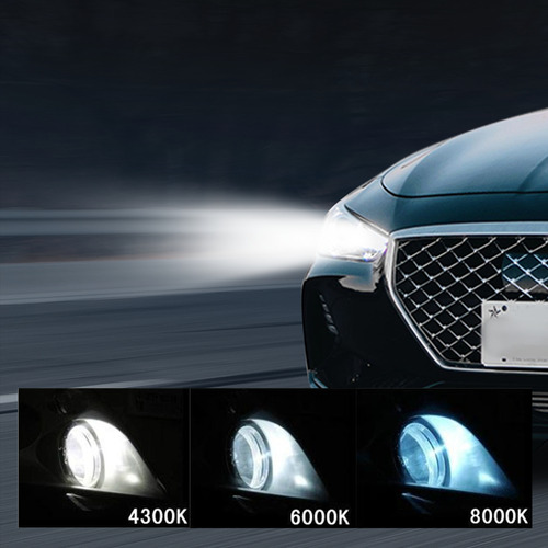 1 Par Kit De Faros De Xenón Hid D2s Blanco 6000k 70w