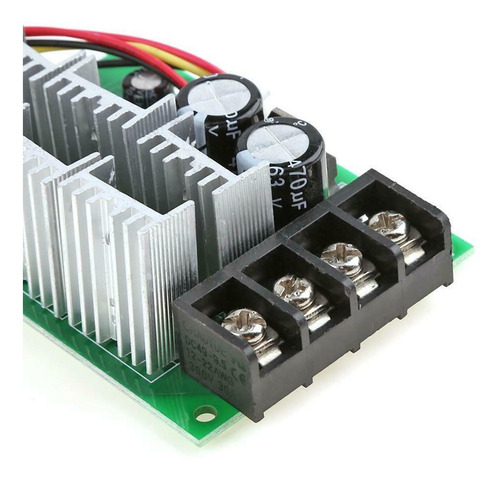 Imagen 3 de 6 de Regulador Controlador De Velocidad Motor Dc Pwm 9-55v 40a