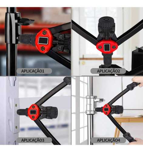 Rebitador Manual De Rosca Com Tipo Alavanca Até M3-m10 175pç