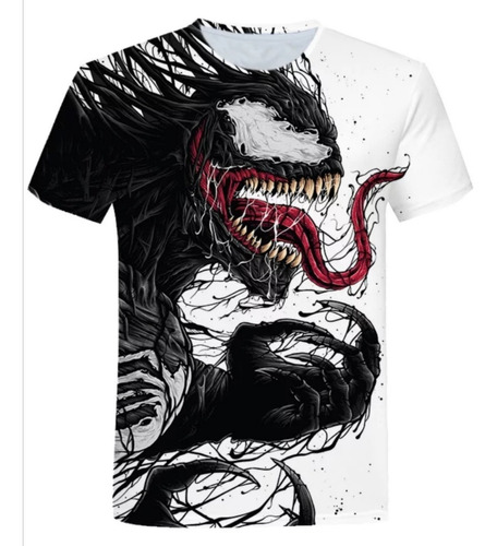 Venom Polera Marvel Vengadores Avengers Hombre Araña 