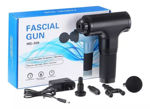 Masajeador Muscular Facial Gun Recargable 325A - Verde - Promart