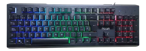 Teclado Y Mouse Noga Nkb-089 Rgb Negro