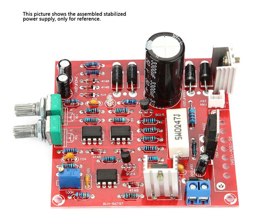 0-30v 2ma-3a Fonte De Alimentação Estabilizada Dc Ajustável