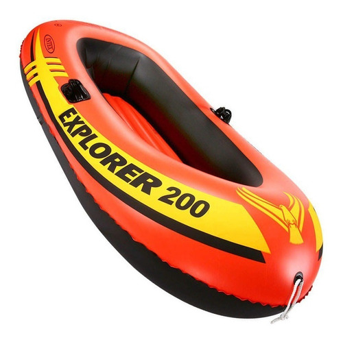 Bote Inflável Infantil Barco Explorer 200 Até 95kg Intex