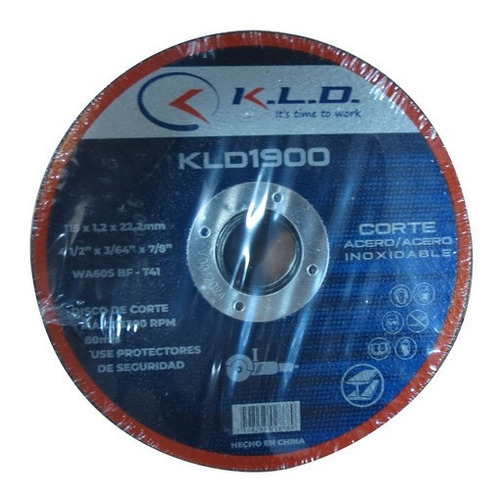 Set 50 Discos De Corte Amoladora 115 Mm 4 1/2 Pulgadas Kld