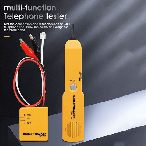 Kit De Generador De Tono Y Sonda, Buscador, Detector D Cable