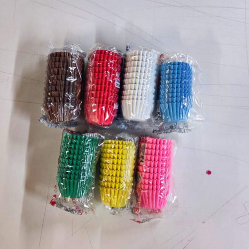100un Forminha De Papel P Brigadeiro Núm.4 N°4 Forneável Bax