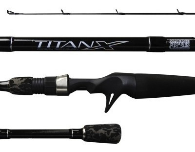 Para Señuelos Y Baitcasting Titan X 12-25 Lbs 1.83 Mt 1 Tr 