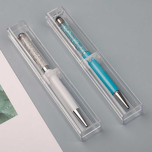 / Caja De Bolígrafos Transparente T Caja De Bolígrafos