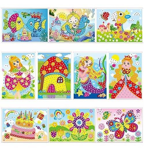 Lizipai Cristal Diamante Mosaico Pegatina Pintura Niños