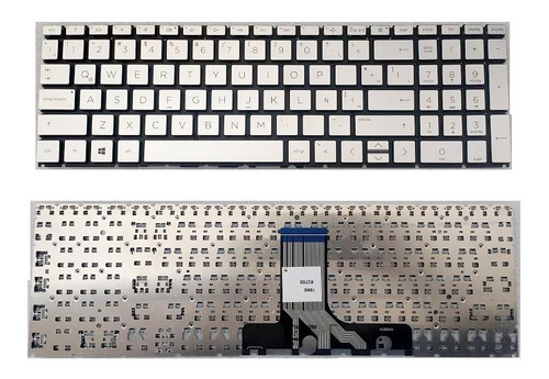 Teclado Compatible H-p Pavilion 15-eg 15-eh Tpn-q246 Silver