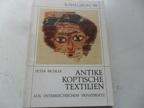 Libro Antike Koptische Textil Bichler Arte Antiguo Egipto
