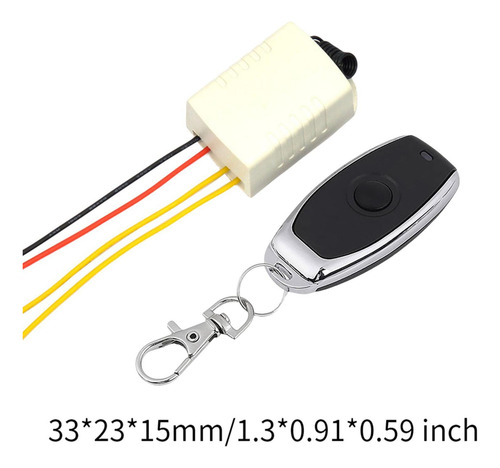 Interruptor De Controle Remoto Fácil Instalação Dc4-12v