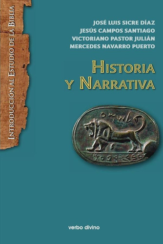 Historia Y Narrativa, De Campos Santiago, Jesús. Editorial Verbo Divino, Tapa Blanda En Español