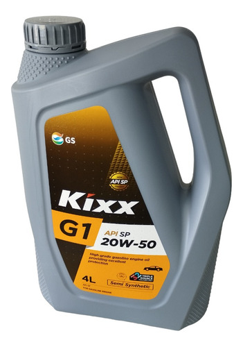 Aceite Motor Kixx 20w50 Galon 4 Cuartos 