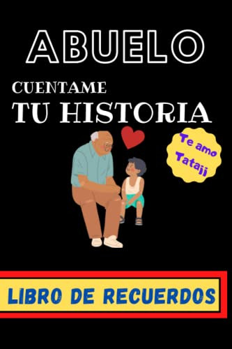 Regalo Para El Abuelo Cuaderno Con 50 Preguntas Faciles De R