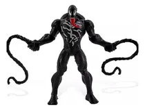 Comprar Muñeco Venom Negro 17cm Articulado Con Luz Spiderman Venom