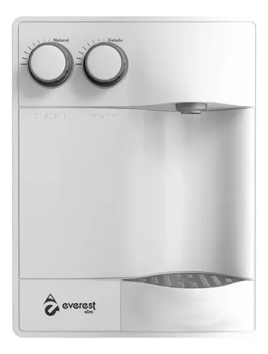 Purificador Com Compressor Slim Branco Água Gelada