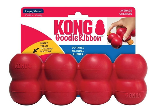 Juguete Hueso Perros Cachorros Goodie Ribbon Grande Kong